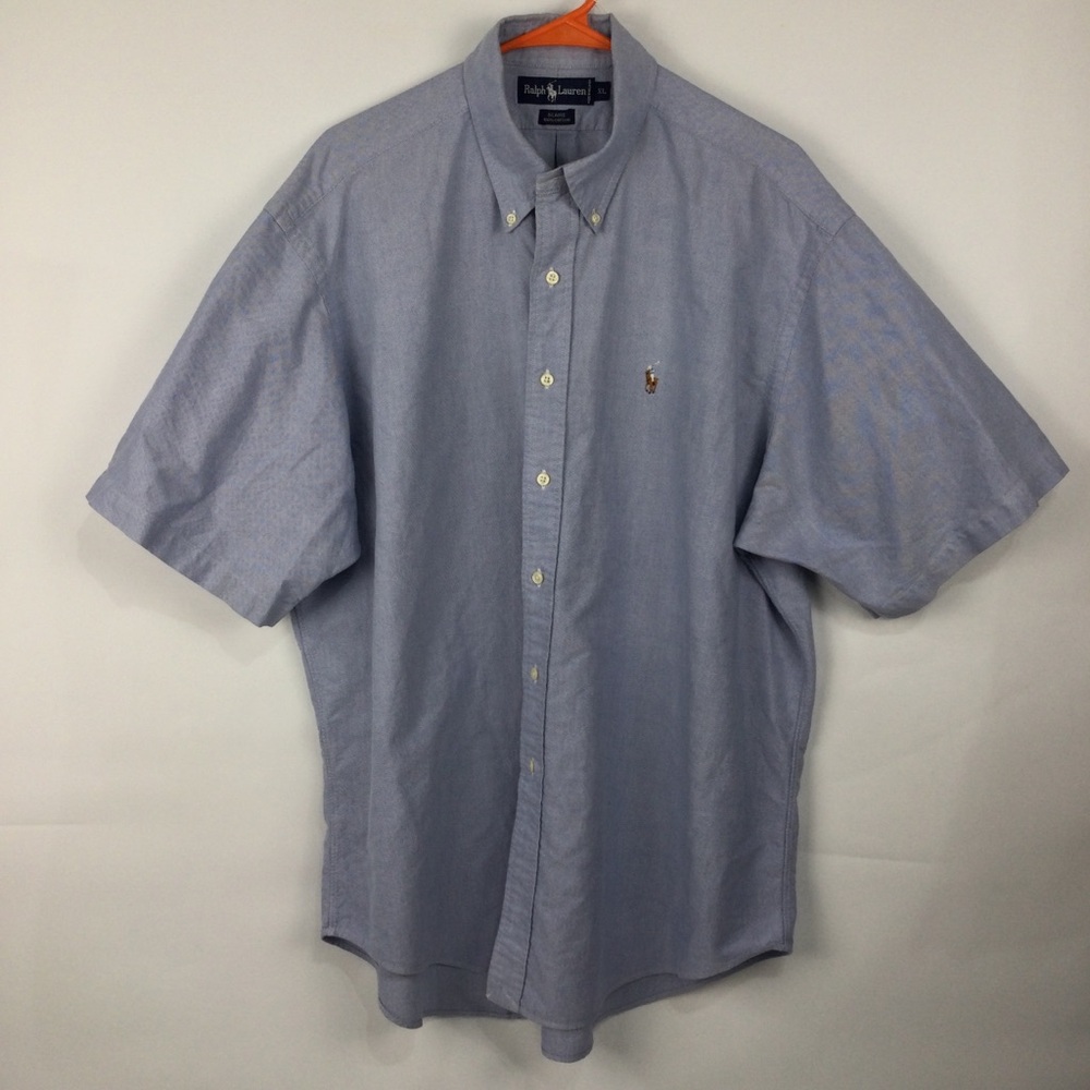 Polo Ralph Lauren Men's Blaire Oxford‎ Button Down Shirt Flesh Pony